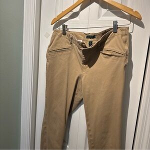 Lauren Ralph Lauren Women's Beige Straight Leg Jeans